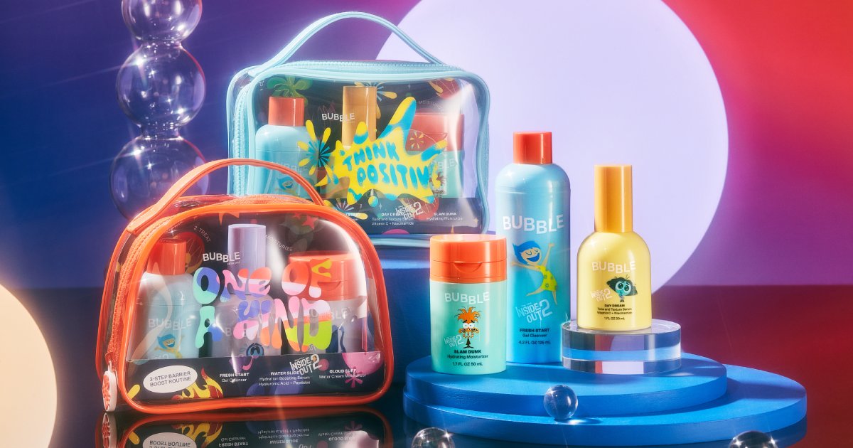Bubble Announces First Brand Collaboration With Disney Ahead Of ‘Inside Out 2’ Release
